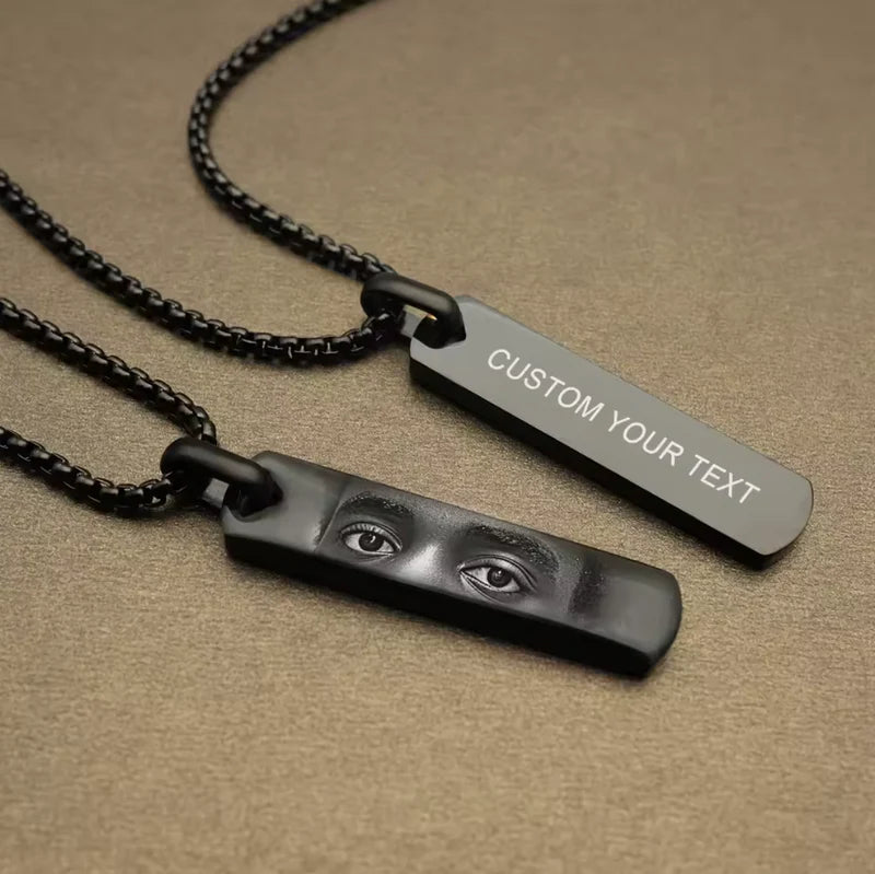 Eye Photo Necklace