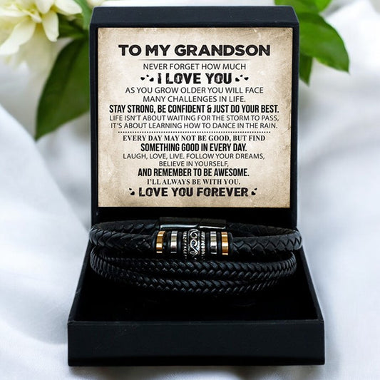 To My Grandson - Bracelet