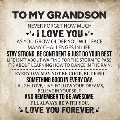 To My Grandson - Bracelet