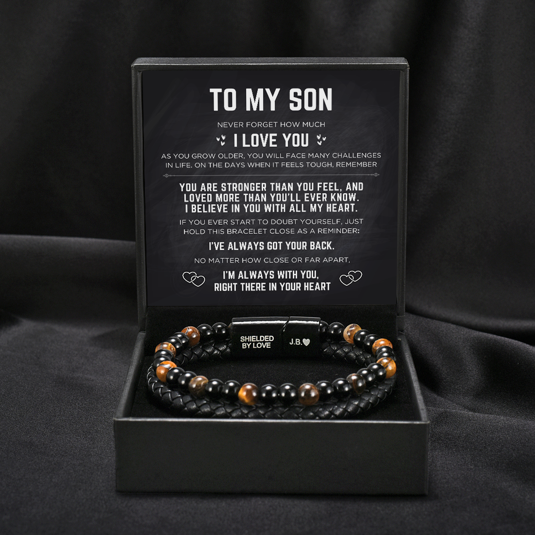 The Guardian - Son's Tiger Eye Protection Bracelet