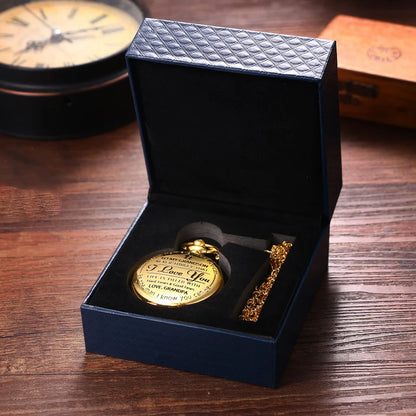 To My Grandson - Luxury Vintage Pocket Watch