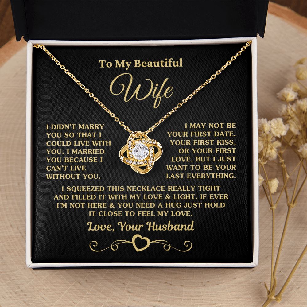 To My Wife Necklace