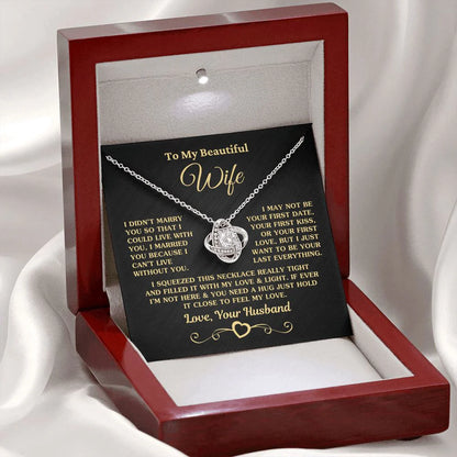 To My Wife Necklace